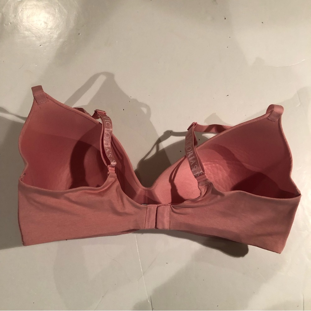 VICTORIA’S SECRET Pink No Wire BRA 38DD - Picture 5 of 8